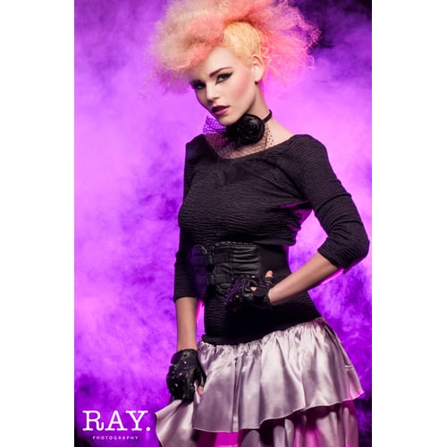 Styling fashionshoot model Janice