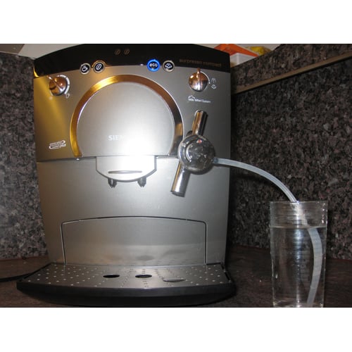 De koffiemachine