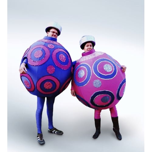Promotiekostuums | kerstballen