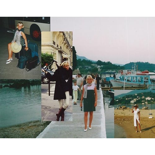 Foto collage Corfu / Parijs