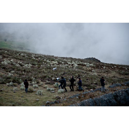shooting 'Sobre la tierra' shortfilm, Colombia