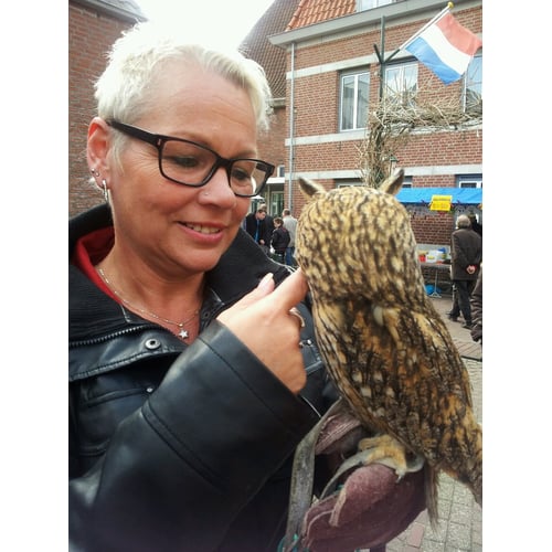 Roos met Roosje de uil