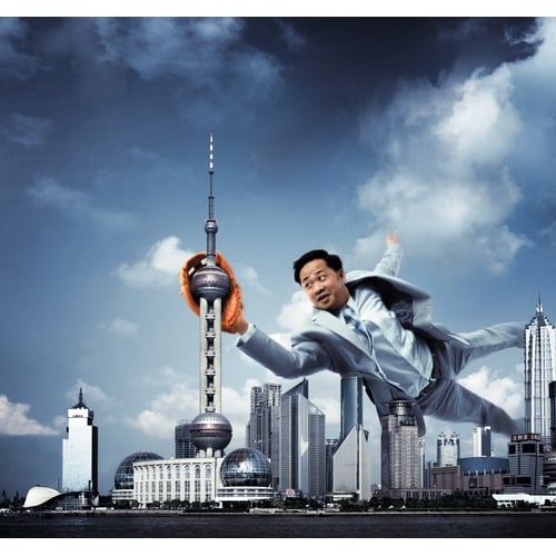 model in Shanghai