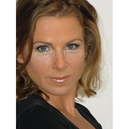 Visagiemodel Margaretha van der Vet tv make-up