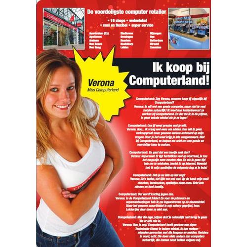Het gezicht van Computerland!