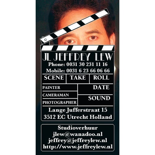 Business card Jeffrey Lew