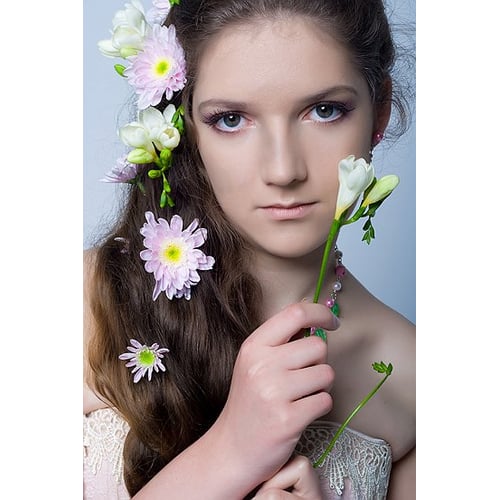 Flower girl fotoshoot