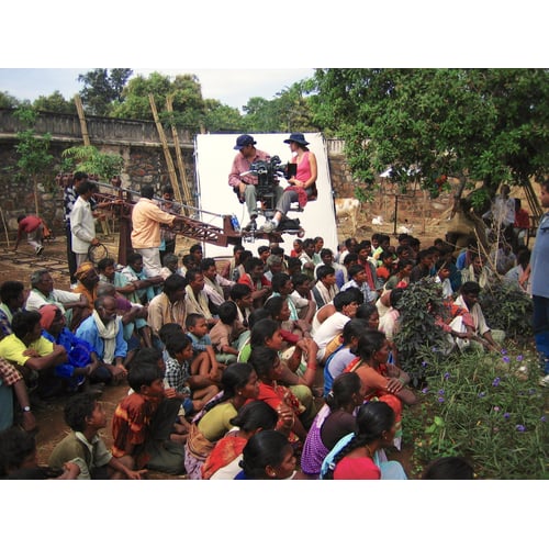 Verfilming van de speelfilm VANAJA, in India.