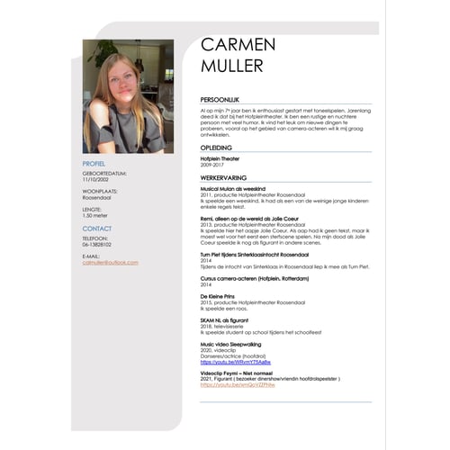 Alle ervaring ( cv )