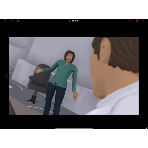 Storyboard impressie 2 fictiefilm Tijd voor ACTIE!