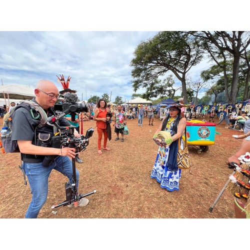 Filming A Feathered Memory (Een Gevleugelde Herinnering / Uma Memória Emplumada) in Brazil