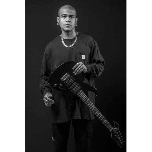 This is how you hold a guitar 
