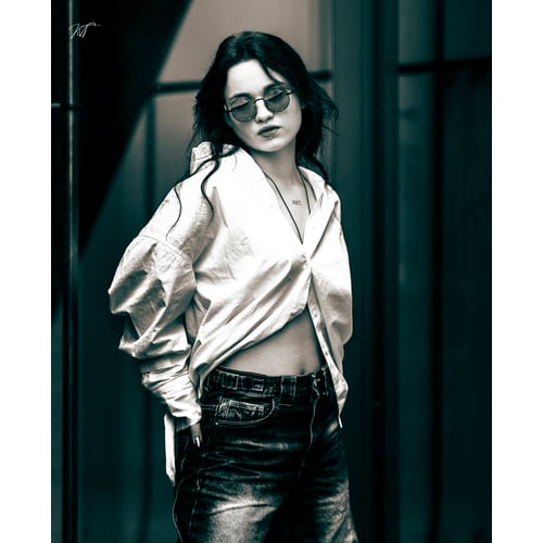 Black and white fotoshoot streetstyle 