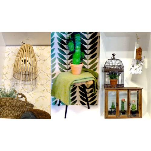 Botanisch - letterbak Tica inkoopcentrum