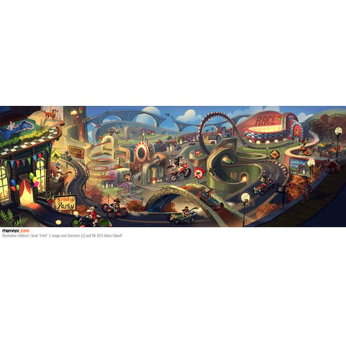 Illustration for children's book