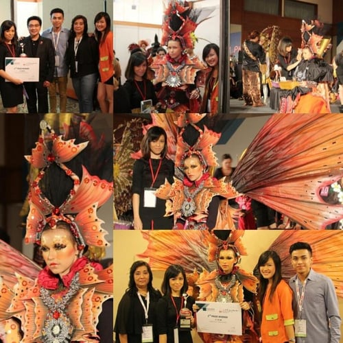 Winner of Asia Pacific Hair and Makeup COmpetition
