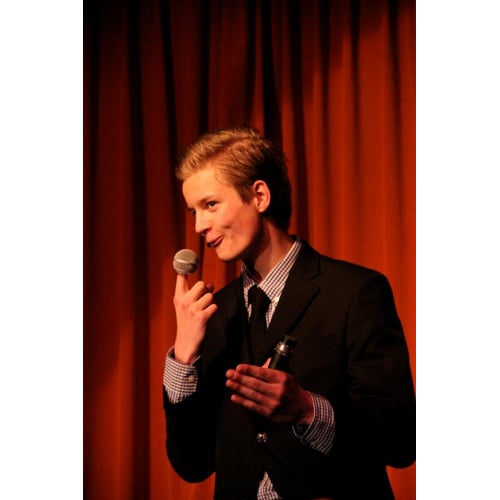 tijdens een briljante act met mijn companion Kerem Akar