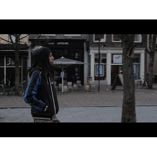 Still van de studenten film "Tijd" 