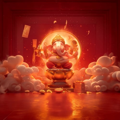Cute Ganesha