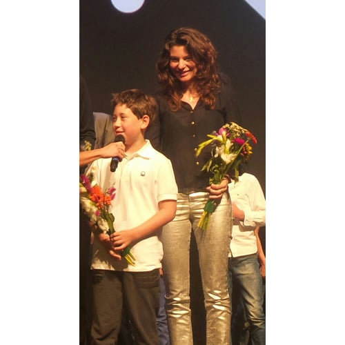 Foto van de première 