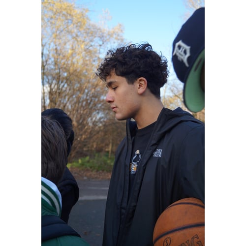 Me from the side