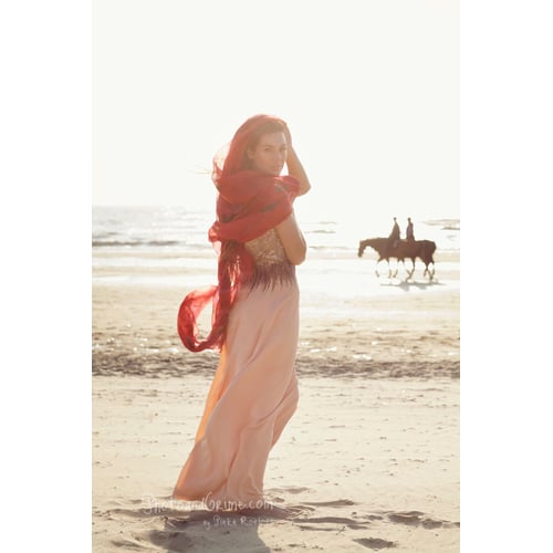 At the beach