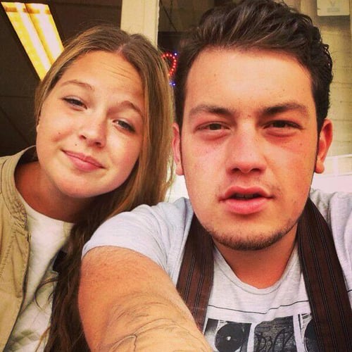 Met mijn lieve vriendin!