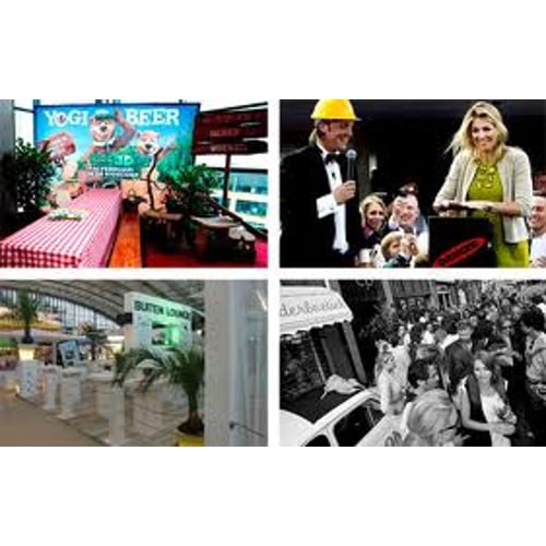 diverse projecten met dekors,props en decoraties