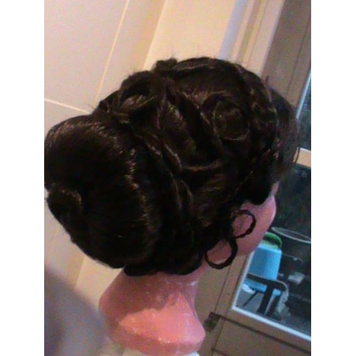 Pruik voor film Cleopatra