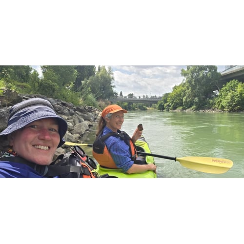 Kayak from Vienna to Bratislava