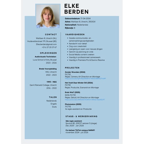 CV Elke Berden
