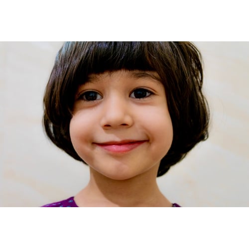 Expressive child portrait