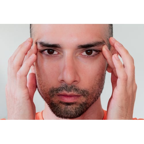 Creative studio portrait