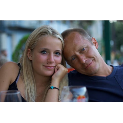 met mijn vader