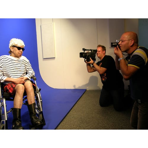 Opnames musicvideo 'Les Monstres Sacres' Eddy de Clercq kwartet