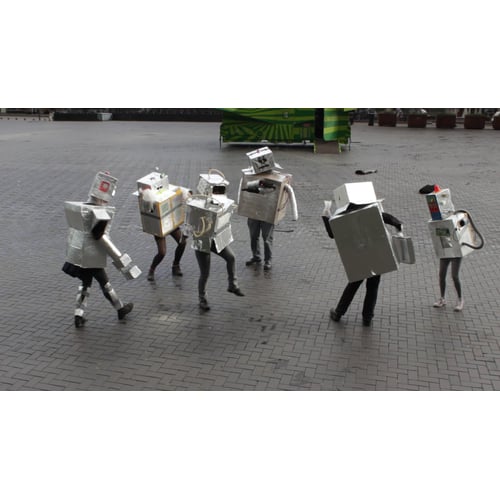 VISITORS - we are robots