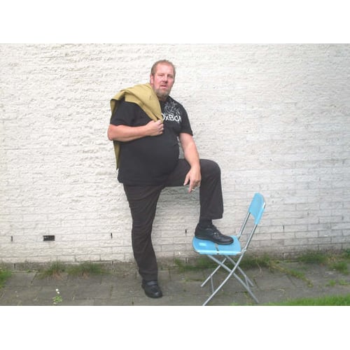 op stoel