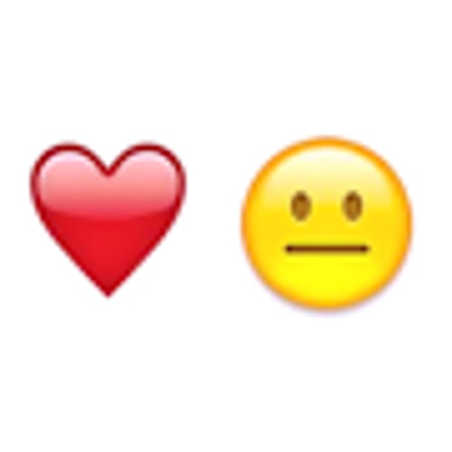 Red Heart, Blank Face