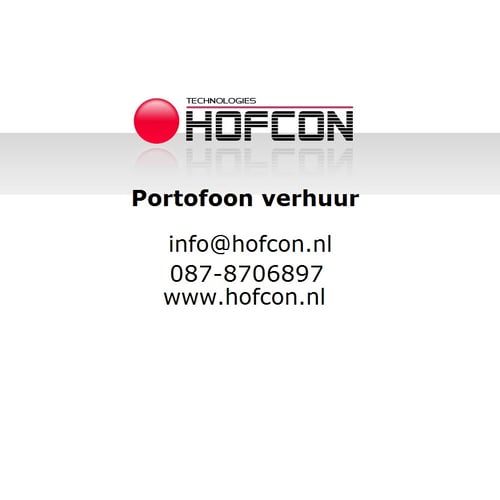 Hofcon Technologies