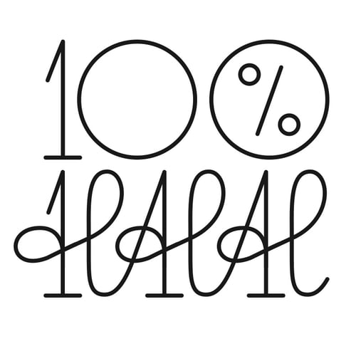 100% Halal