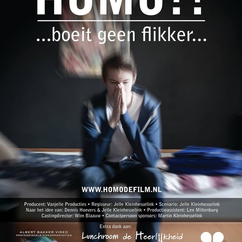 Homo?! Boeit geen flikker!