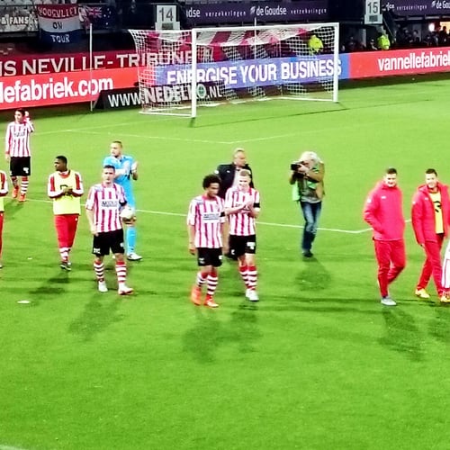Sparta tegen MVV in het Kasteel