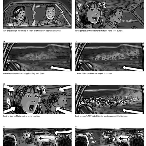 Outer Range storyboards