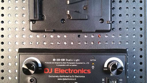 LED portable and studio lighting + accessories professional video