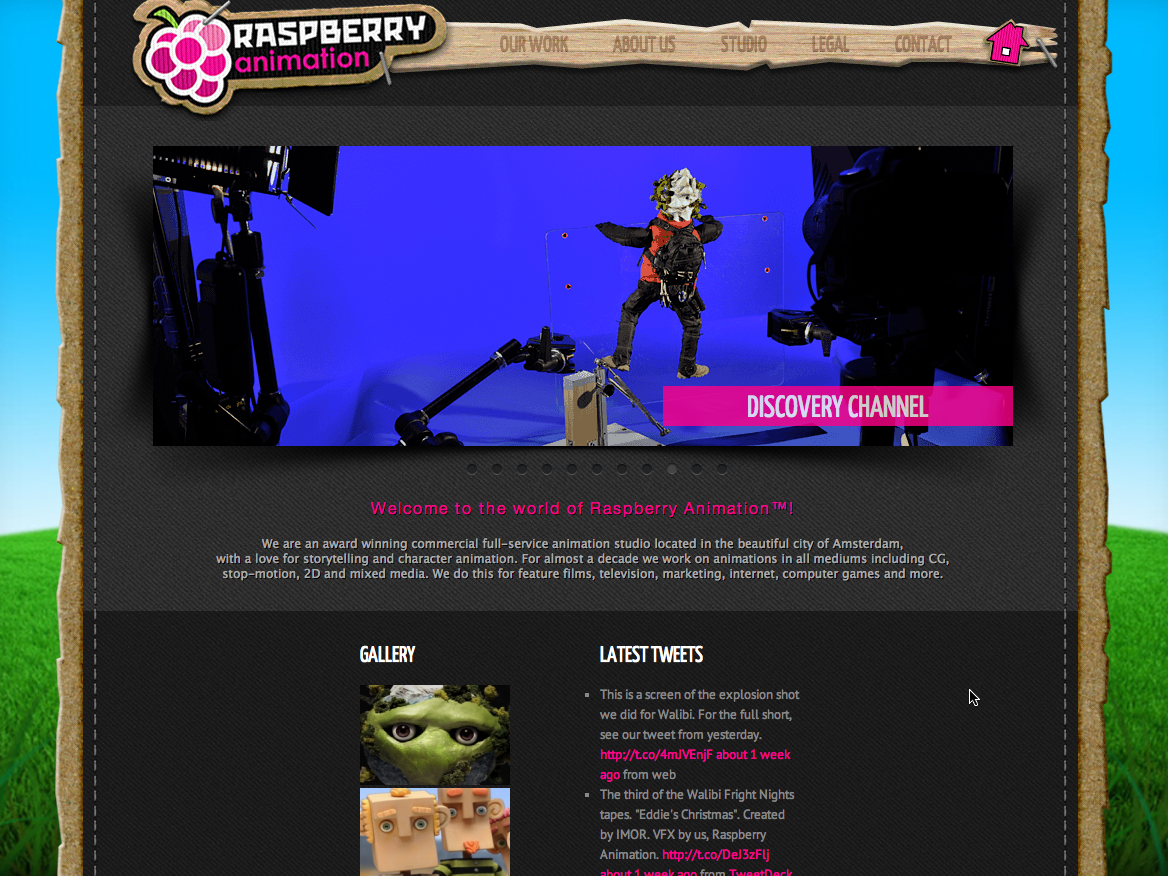 Bedrijfs website