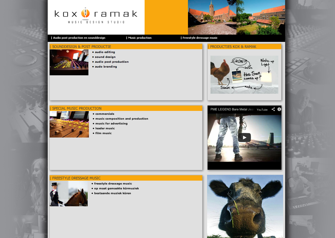 Website van Kox&Ramak