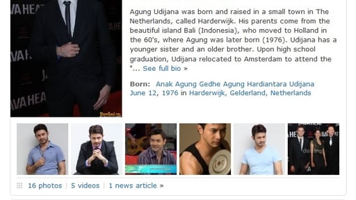 Mijn IMDB profile