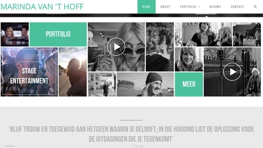 Acteren in Film/tv Marinda van 't Hoff