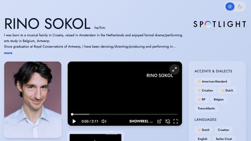 SPOTLIGHT RINO SOKOL PROFILE